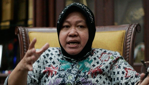 Wali Kota Surabaya Tri Rismaharini 
