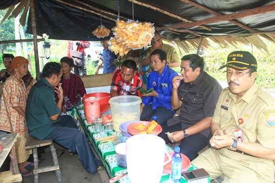 HBA memenuhi undangan petani ikan budidaya di Desa Kota Karang, Kecamatan Kumpeh Ulu, Kabupaten Muarojambi.