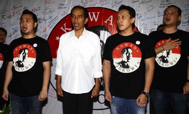 Pengurus pusat Kawan Jokowi.