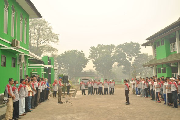 Acara launching Pelatda Inap Porwil Bangka Belitung.