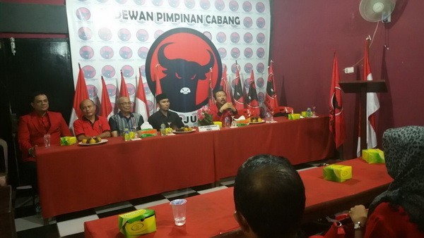 Ketua Bappilu DPP PDI Perjuangan, Bambang DH di Kabupaten Bungo.