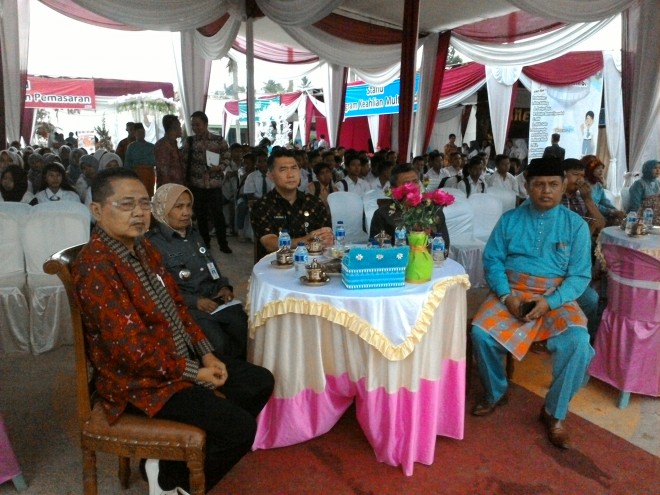 Walikota Fasha saat menghadiri kegiatan Pensi SMK PGRI 2.