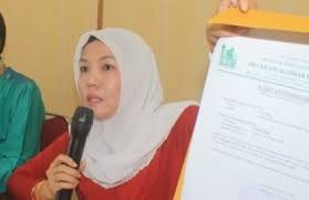 Komisioner KPU Provinsi Jambi, Nuraida Fitri Habi.