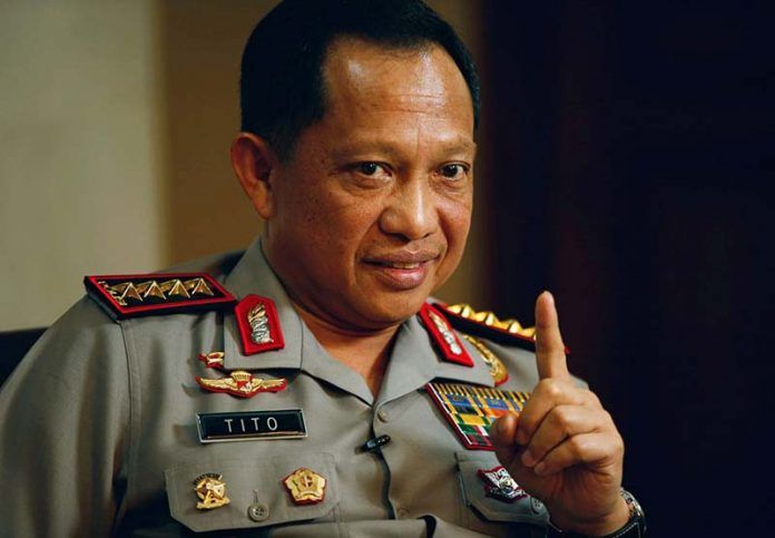 Kapolri Jenderal Polisi Tito Karnavian,