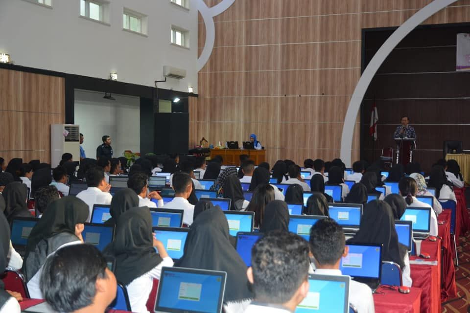 Suasana Ujian CAT CPNS 2018 Provinsi Jambi