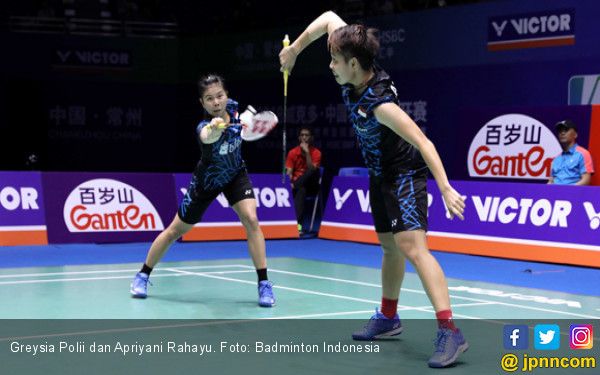 Greysia Polii dan Apriyani Rahayu Foto Badminton Indonesia