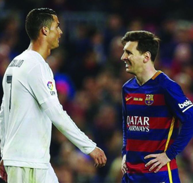 Cristiano Ronaldo Tantang Lionel Messi
