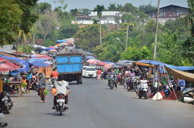 Pedagang di Pasar Talang Banjar Baru diminta Taati Aturan