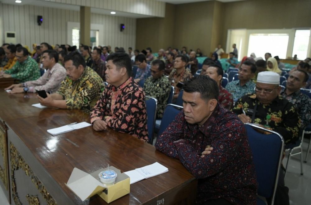 Para Kepala OPD yang Hadir dalam Kunjungan BPK.