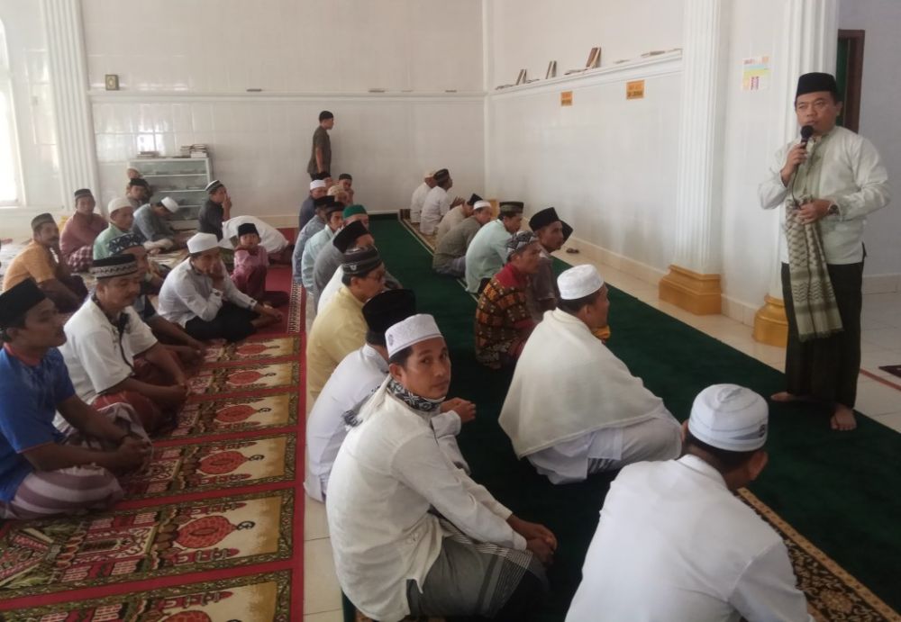 Bupati Merangin H Al Haris Tengah Memberikan Pengarahan