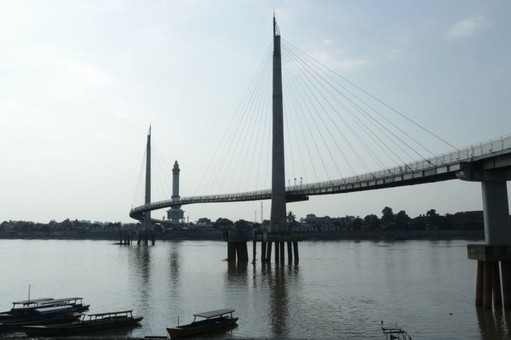 Jembatan Gentala Arasy Salah Satu Aset Pemprov Jambi
