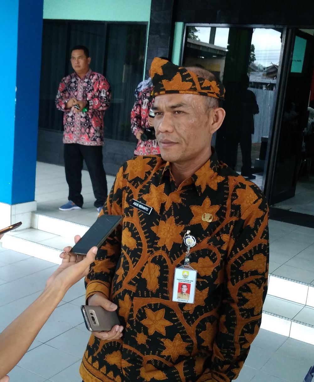 Kepala Dinas  Pendidikan Provinsi Jambi, Agus Heriyanto