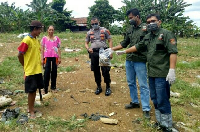 Pemusnahan Sampah Medis yang ditemukan ditempat Sampah