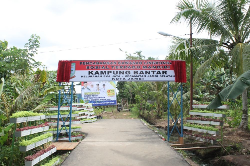 Lingkungan Kampung Bantar di Kota Jambi