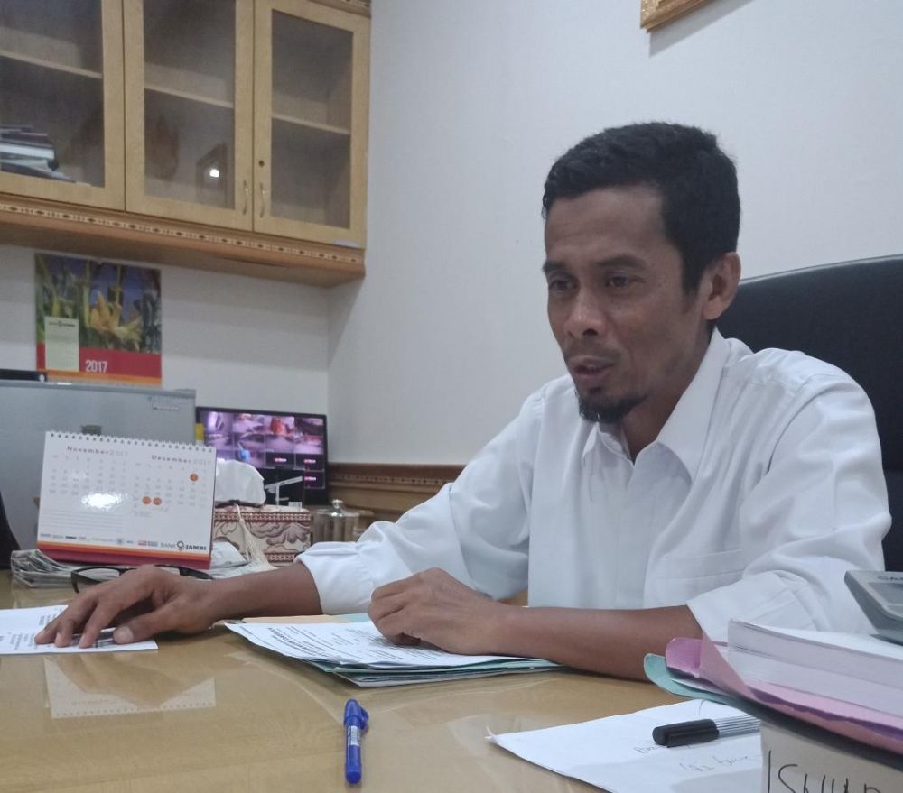 Kepala Badan Keuangan (Bakeuda) Kabupaten Batanghari M. Azan