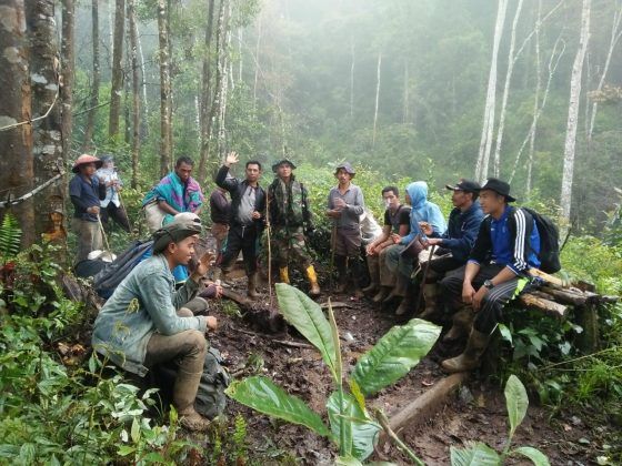 Puluhan Warga Desa Upayakan Pencarian