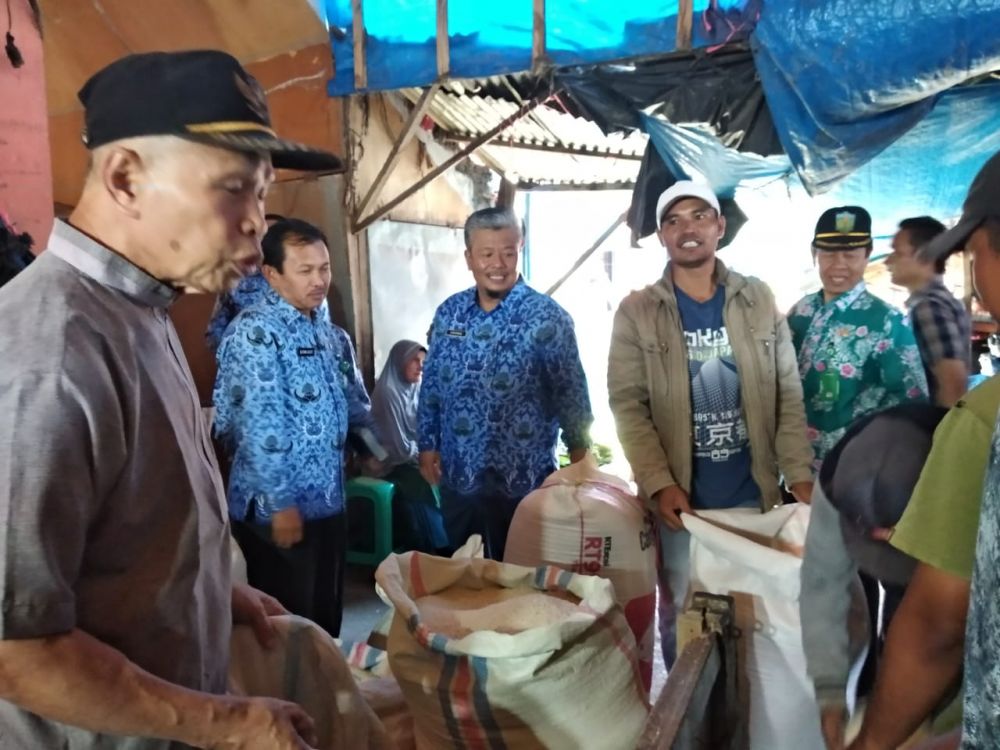 Tim Satgas Pangan, Sidak Harga Sembako Di Pasar Tanjung Bajure