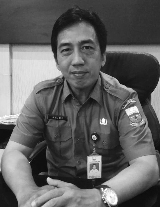 Kepala Dinas Sosial dan Kependudukan Catatan Sipil Provinsi Jambi Arif Munandar