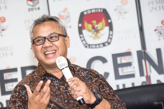 Arif Budiman ketua KPU RI
