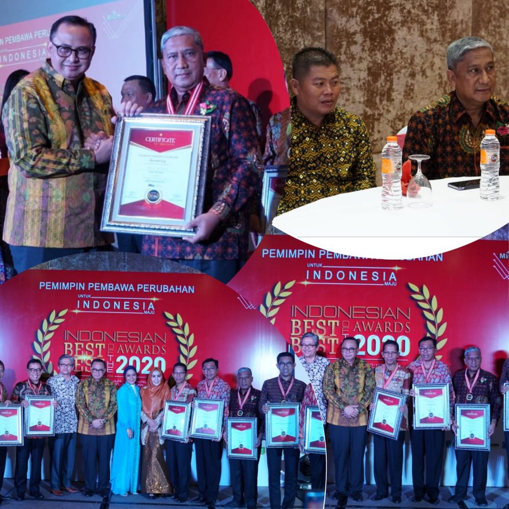 H Cek Endra dianugerahkan Pemimpin Pembawa Perubahan untuk Indonesia Maju Best Of The Best Awards 2020.