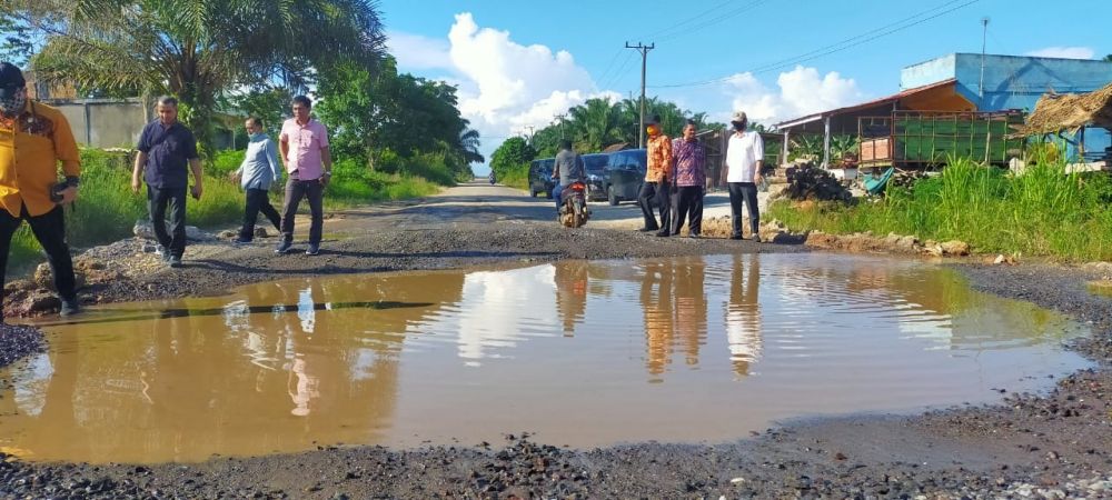 Dewan provinsi mengecek jalan di Tanjabbarat