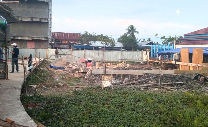 Lokasi pembangunan tugu Perjuangan Kota Kualatungkal