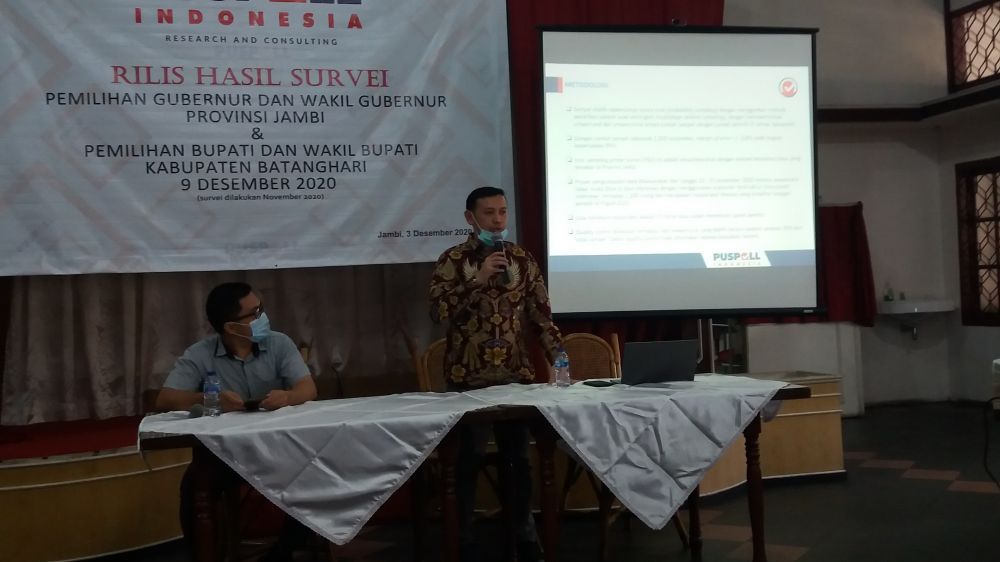 Muslimin, Direktur Ekskutif Puspoll Indonesia 