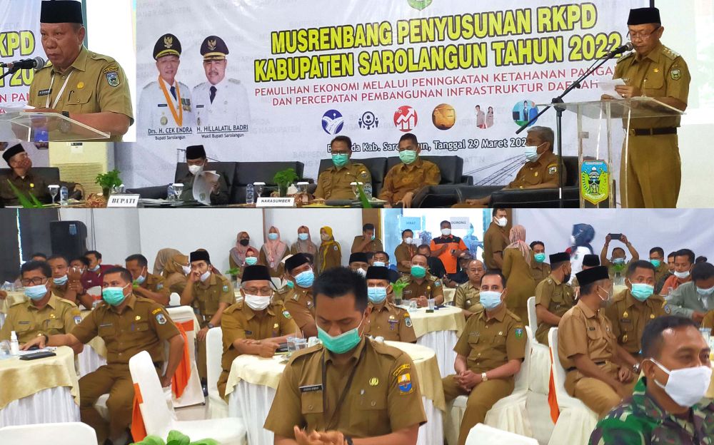 Musrenbang Penyusunan RKPD Kabupaten Sarolangun Tahun 2022