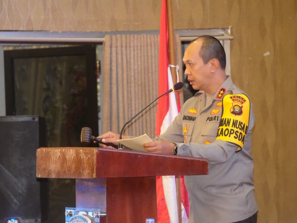 Kepala Kepolisian Daerah (Kapolda) Jambi Irjen Pol A Rachmad Wibowo
