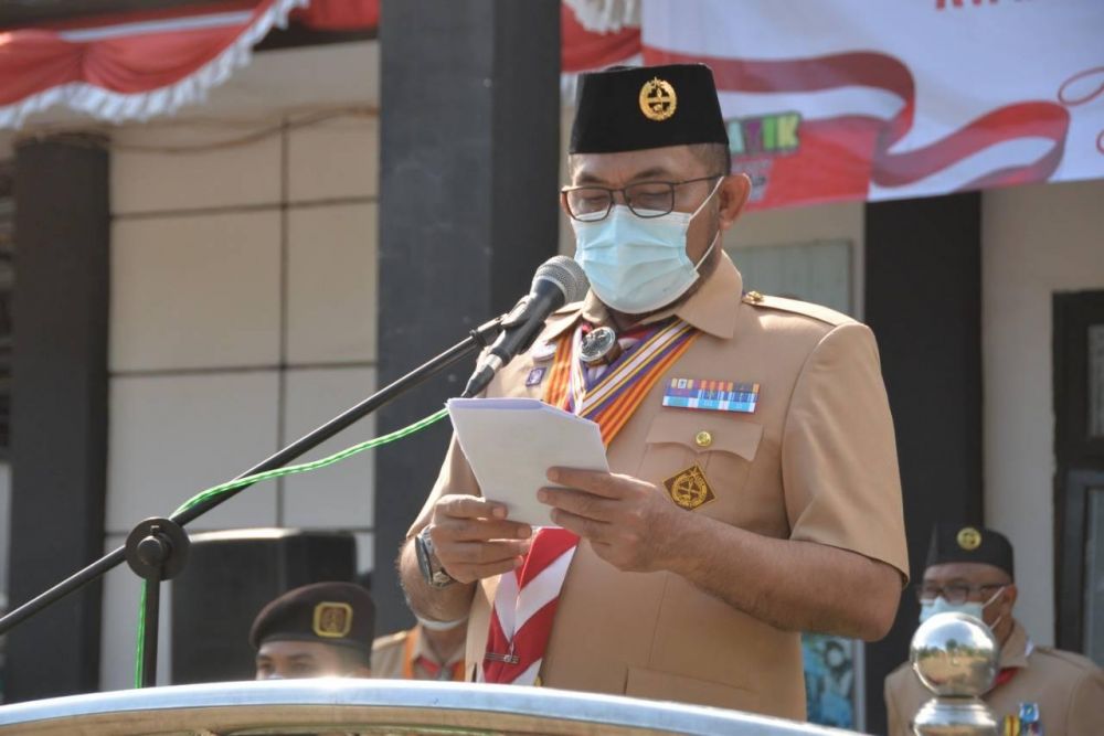 Ketua Kwarti Daerah Jambi (Kwarda) Gerakan Pramuka H. Sudirman S.H, M.H
