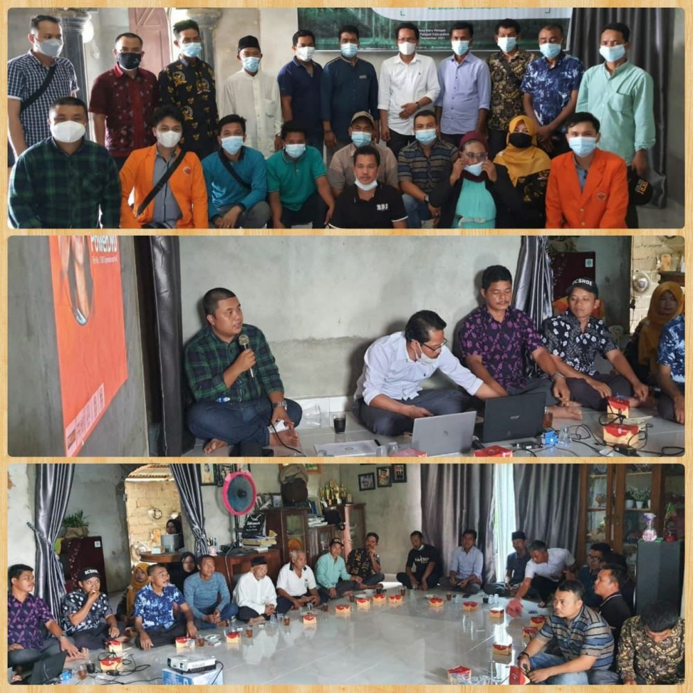 Sosialiasi yang dilakukan Dosen Fakultas Hukum UNJA di Desa Baru Pelepat Kecamatan Pelepat Kabupaten Bungo 