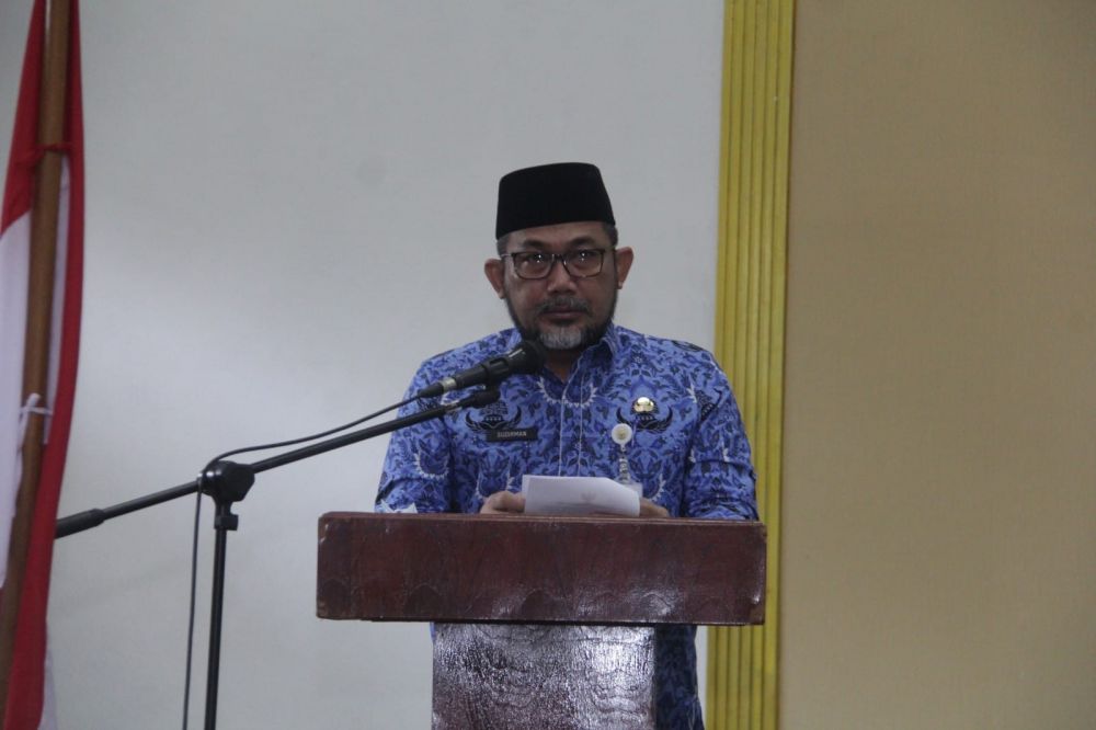 Sambutan Sekretaris Daerah (Sekda) Provinsi Jambi, H.Sudirman,S.H.,M.H.