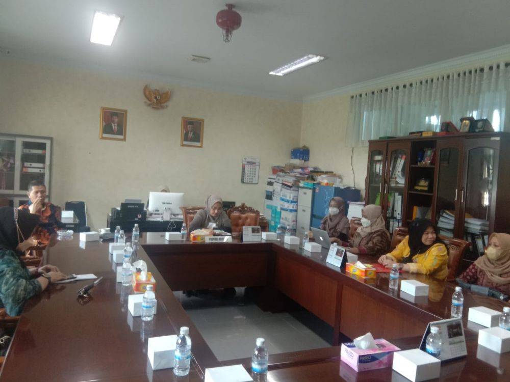 Kunjungan Komisi Perlindungan Anak Indonesia (KPAI) di Ruang Rapat Komisi IV DPRD Provinsi Jambi, Kamis (10/03/2022).