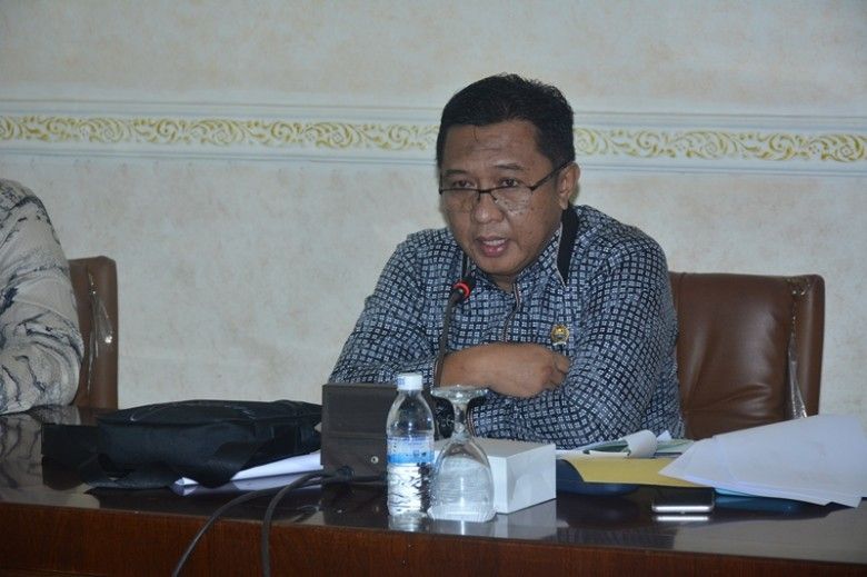 Ketua Komisi l DPRD Provinsi Jambi Hapis Hasbiallah