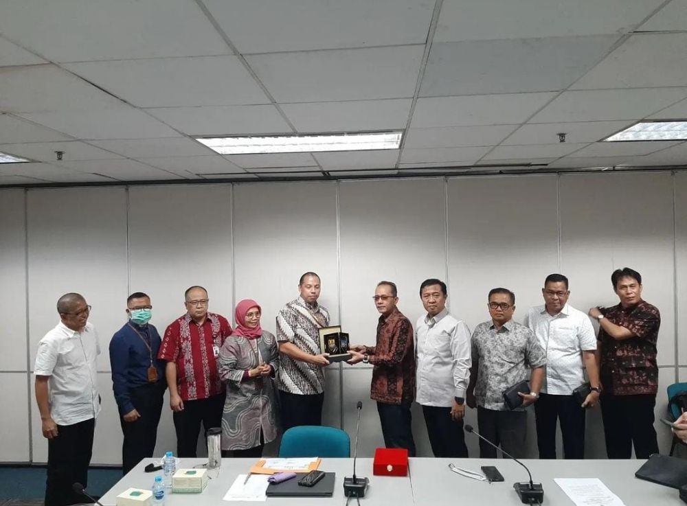 Komisi I DPRD Provinsi Jambi melakukan kunjungan kerja dan konsultasi ke Badan Riset dan Inovasi Nasional (BRIN) Jakarta, Jumat (27/5/22).