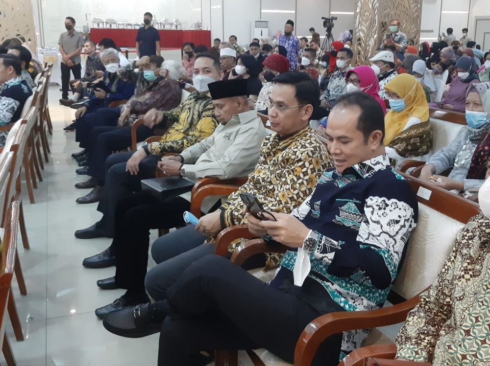 Wakil Ketua DPRD Provinsi Jambi Faizal Riza dan Pinto Jayanegara hadiri hala bihalal dan silaturahmi akbar masyarakat Jambi di daerah perantau di Jakarta.