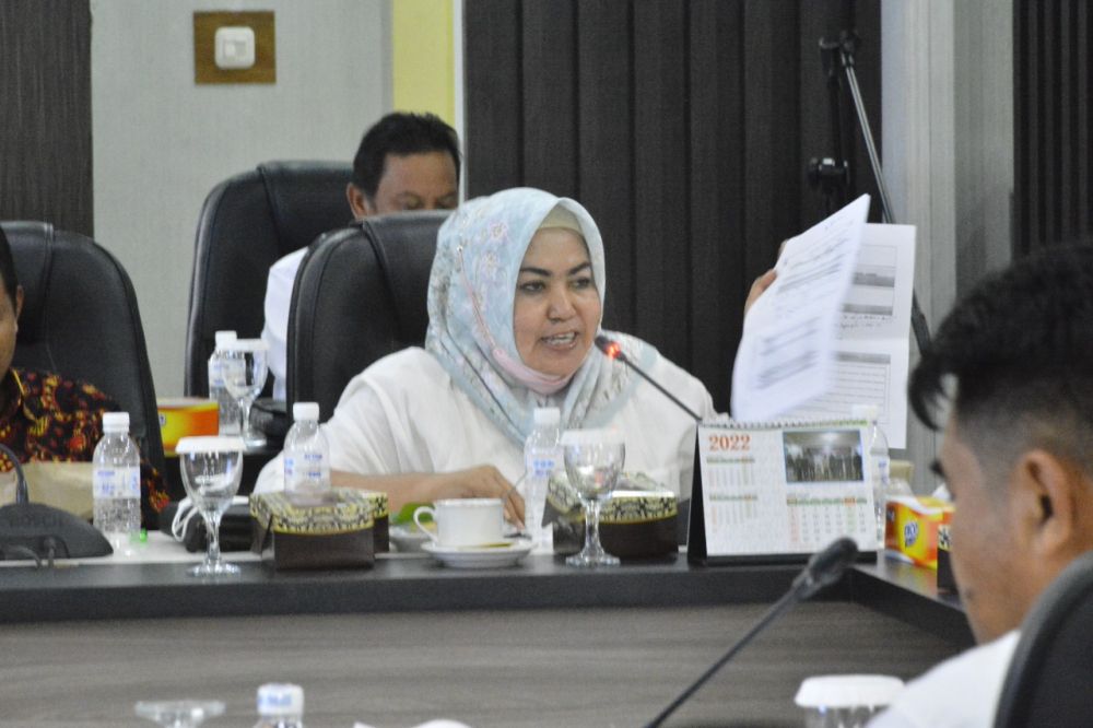 Ketua Fraksi PDI-P DPRD Provinsi Jambi Nur Tri Kadarini 