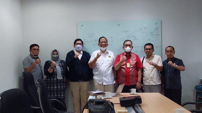 kunjungan kerja ke Kementrian Energi Sumber Daya Mineral (ESDM) RI, di Jakarta, Selasa (19/7/22).