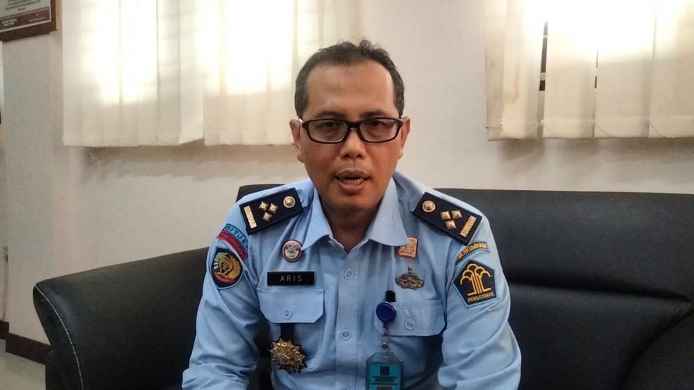 Kepala Divisi Pemasyarakatan Kamwil Kemenkumham Jambi Aris Munandar