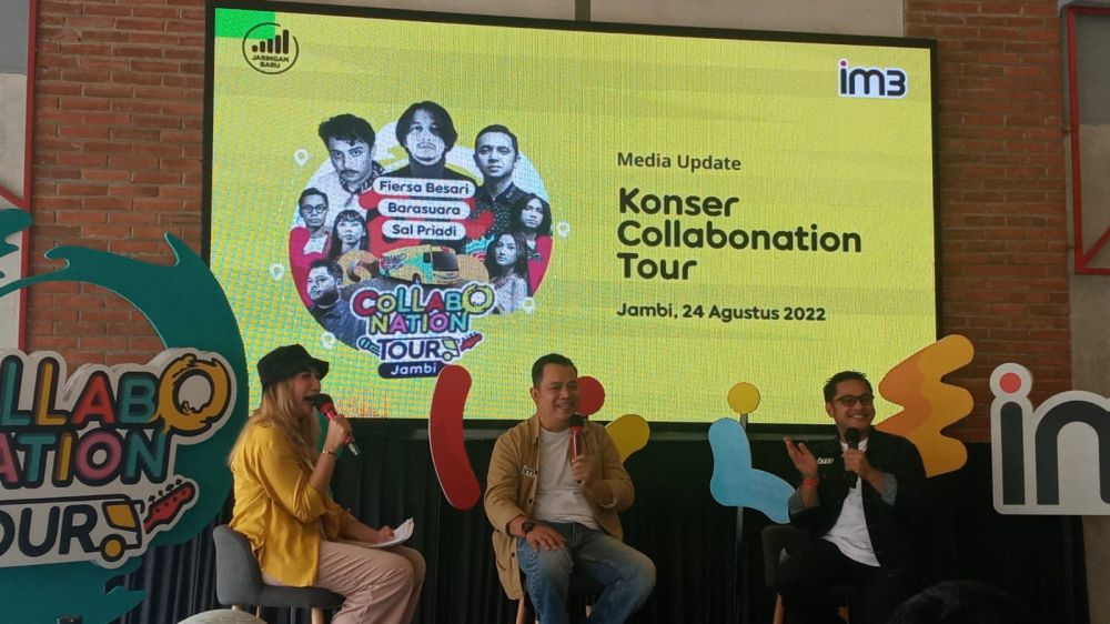 Indosat Oreedoo Jambi gelar Collabonation Tour