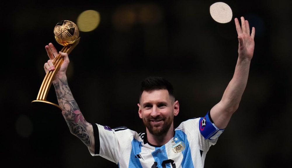 Kapten Timnas Argentina Lionel Messi 