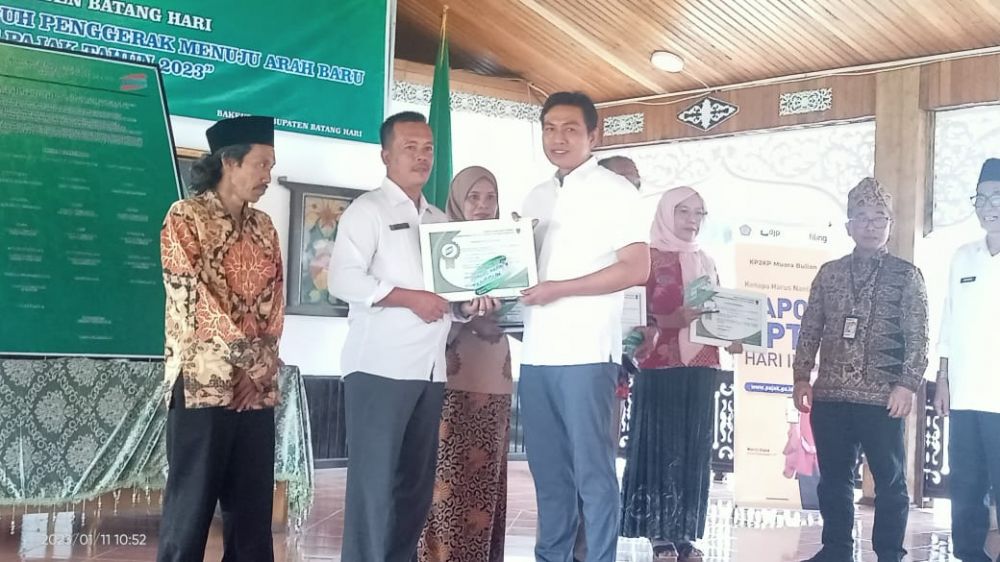 Pemkab Batanghari menggelar kegiatan Gebyar Batanghari Tangguh Penggerak menuju Arah Baru Budaya Taat Pajak 2023, Rabu (11/1/2023).

