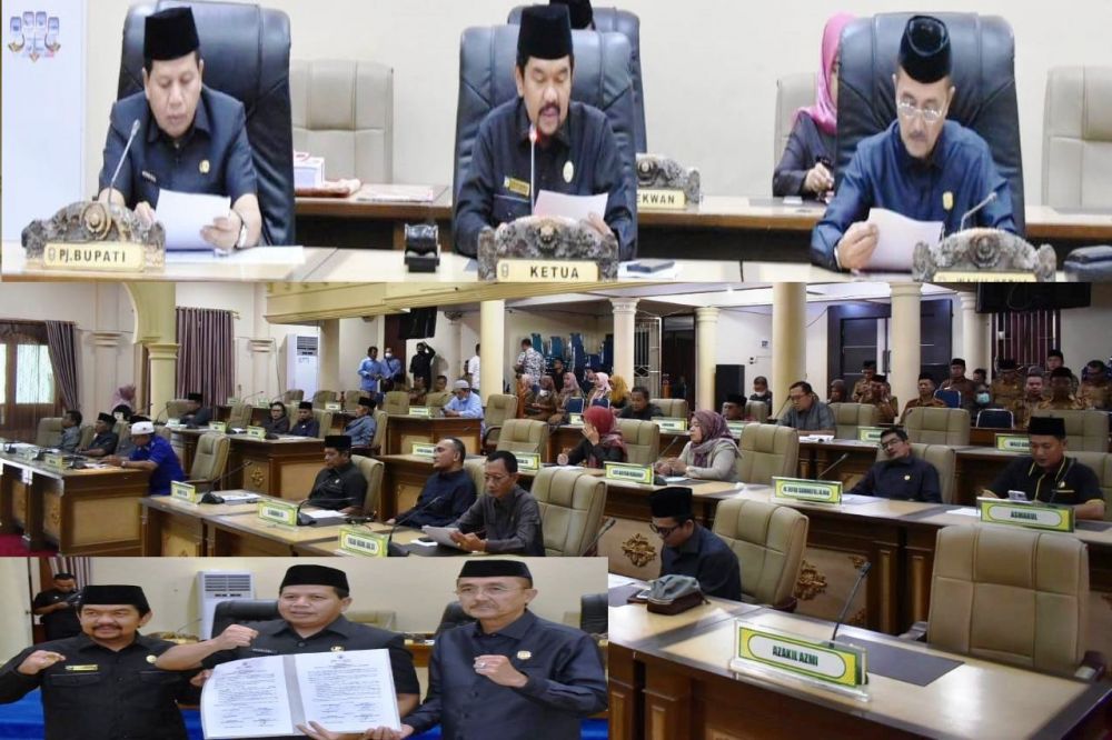 Paripurna Penyampaian LKPJ Bupati 2022