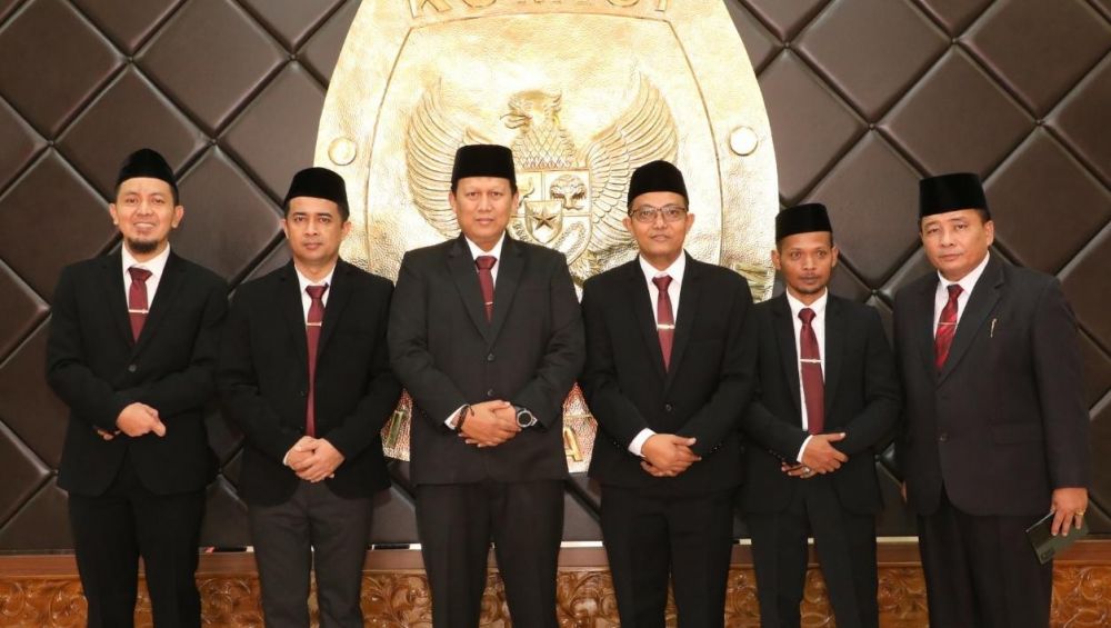 Lima Komisioner Komisi Pemilihan Umum (KPU) Provinsi Jambi terpilih. 