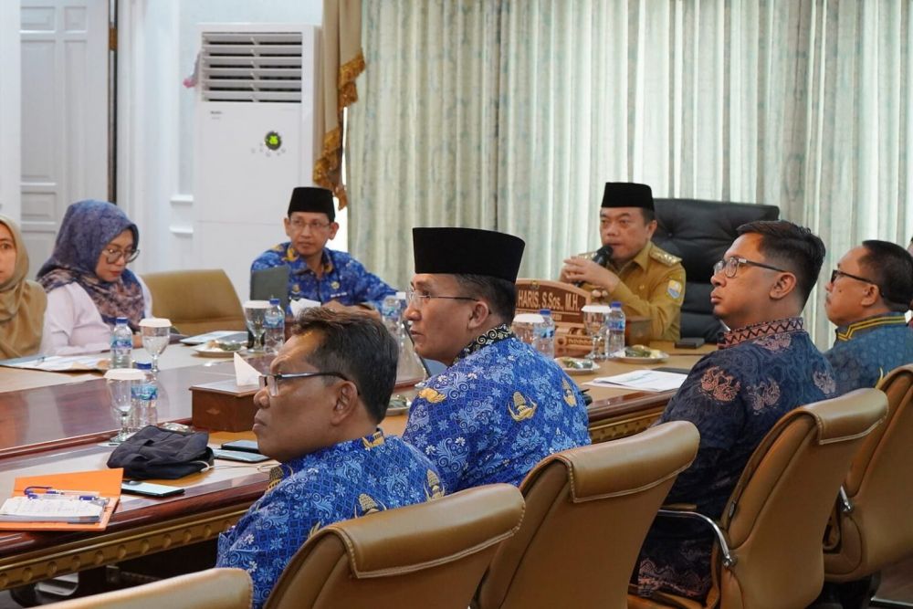 Antisipasi Inflasi Jelang Idul Adha, Gubernur Al Haris Kumpulkan TPID se-Provinsi Jambi. 