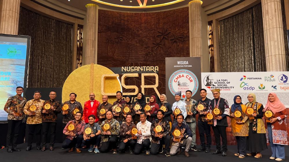 Pertamina EP Field Jambi berhasil meraih penghargaan Nusantara CSR Awards 2024 yang diselenggarakan oleh La Tofi School of Social Responsibility di Hotel Indonesia Kempinski, Jakarta, Rabu (17/07/2024) lalu.