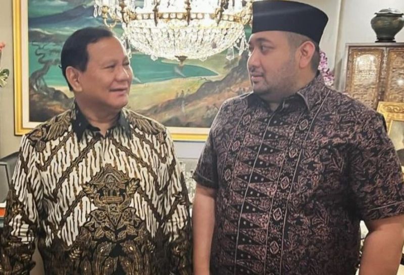 Waka DPRD Provinsi Jambi Pinto Jayanegara bersama Menhan, Prabowo Subianto