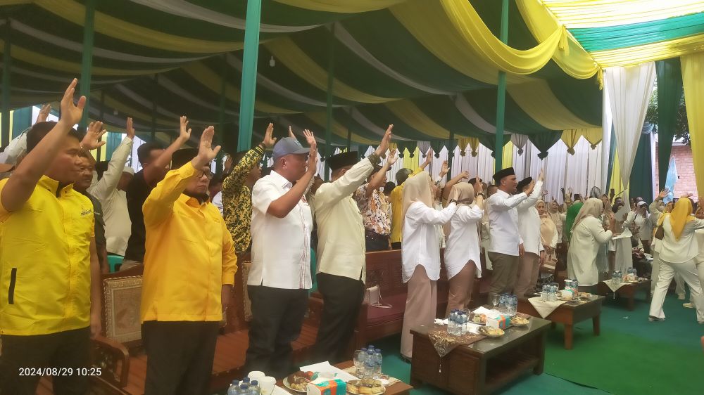 Suasana deklarasi Hurmin-Gerry