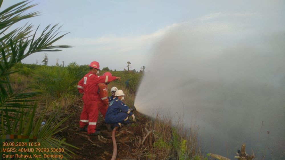 SKK Migasv–PetroChina Jabung Berperan Penting dalam Penanganan Karhutla Jambi