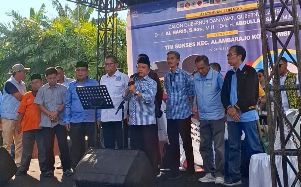 Dihadapan Warga Kota Jambi, Al Haris Janjikan Program Pembangunan Berkelanjutan